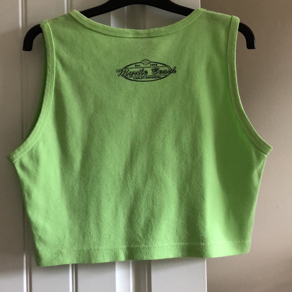 šVERY RAREš Vintage Harley Crop Tank - Picture 5 of 8